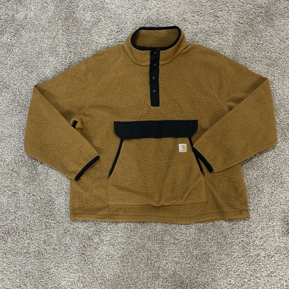 Carhartt Men's Fleece Pullover Sweatshirt Relaxed Fit Size XL